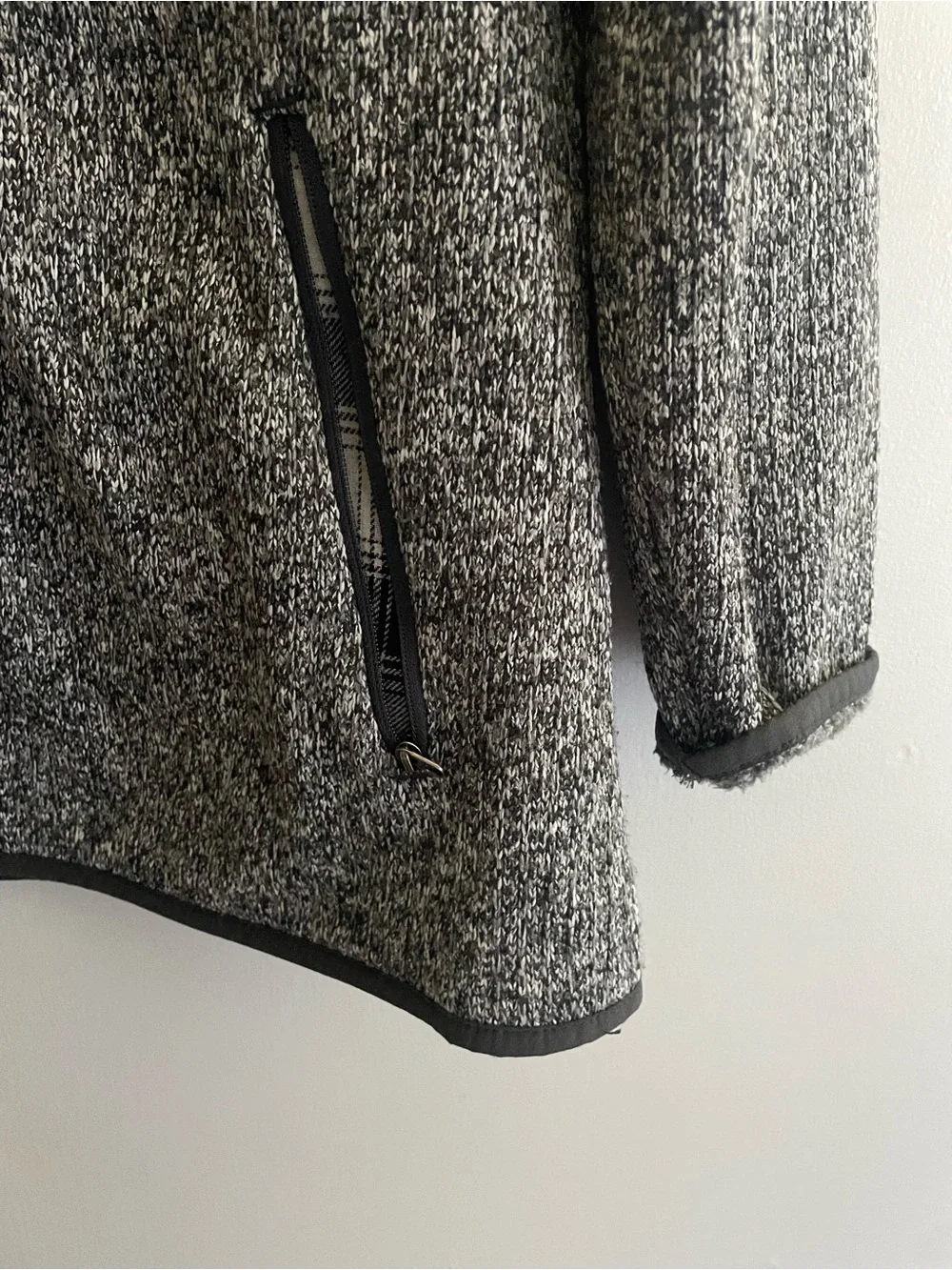 Eddie Bauer Women’s‎ XL Gray Sweater Fleece Jacket